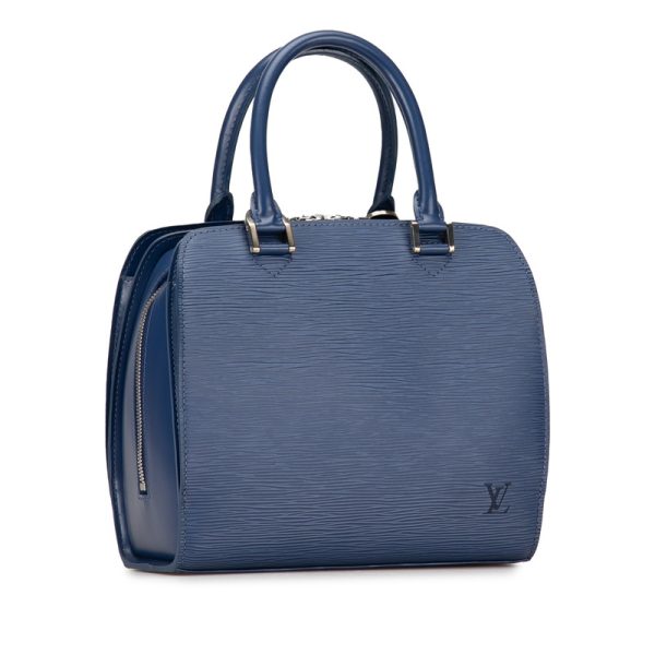 pfe82ie62ipnf22d 2 Louis Vuitton Epi Pont Neuf Handbag M52055 Toledo Blue