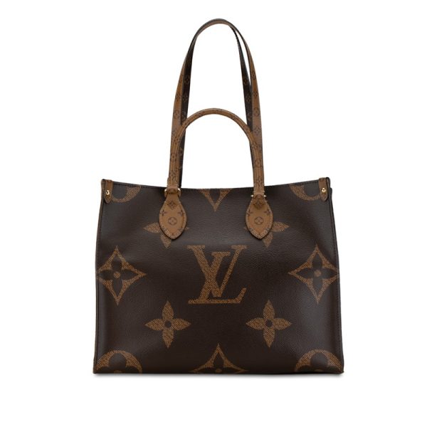 plmod5efw5towg3w 1 Louis Vuitton Monogram Giant Reverse On the Go MM M45321 Brown