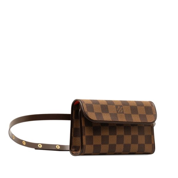 psyi46l8uof0iz5e 2 Louis Vuitton Monogram Pochef Florentine Waist Shoulder Bag Brown