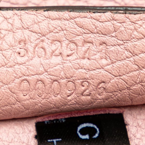 q3jyvk83cpaidlbl 9 Gucci New Jackie Shoulder Bag Pink Leather