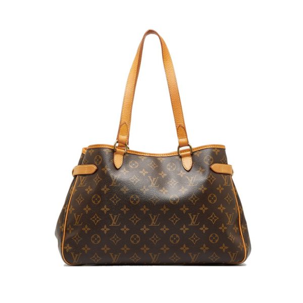 qfagfionr3aypfcu 3 Louis Vuitton Monogram Batignolles Shoulder Bag M51154 Brown