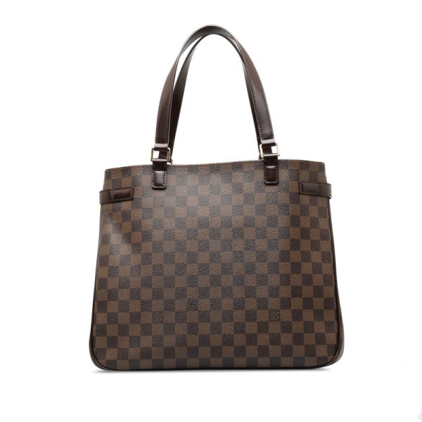 qhnivbdmutl5o6ac 3 Louis Vuitton Damier Uzes Handbag Tote Bag N51128 Brown