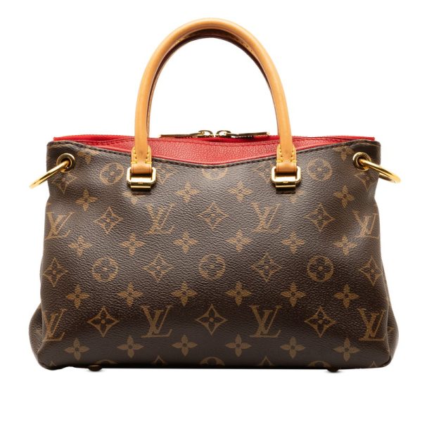 qmtm5jmxcecmzfnr 3 Louis Vuitton Monogram Pallas BB Shoulder Bag Red