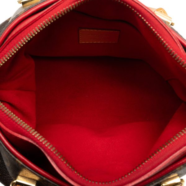 qmtm5jmxcecmzfnr 5 Louis Vuitton Monogram Pallas BB Shoulder Bag Red