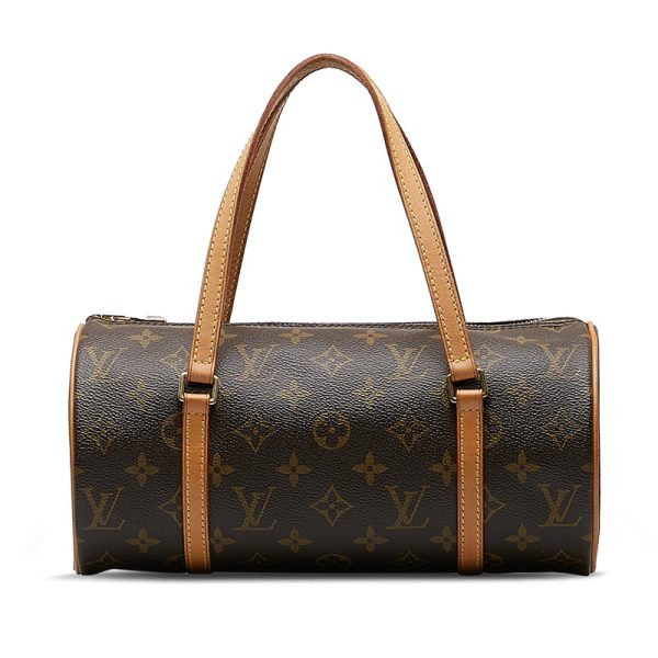 qqy95sp6b6q8opto 1 Louis Vuitton Monogram Papillon handbag M51386 brown