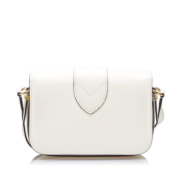 r6nhw3gj1s16e0ah 3 Louis Vuitton LV Pont Neuf Shoulder Bag White