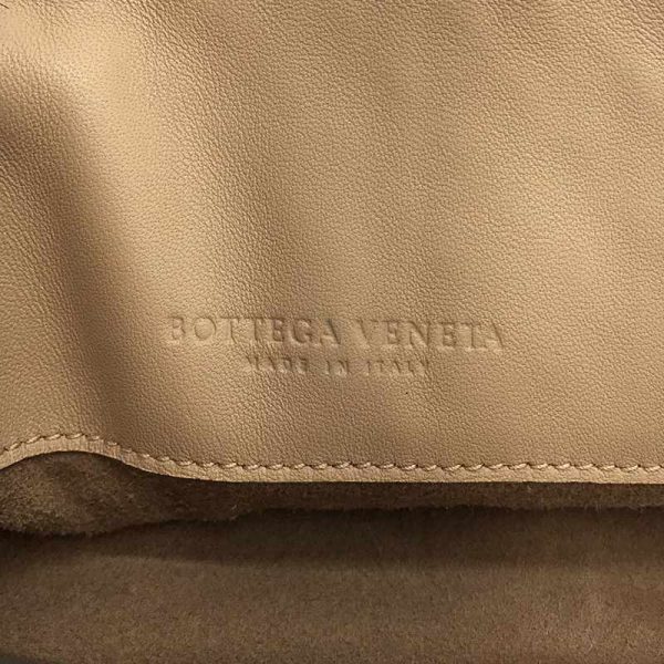 r91p9ildvjf8 4 Bottega Veneta Loop Intrecciato One Shoulder Bag Gray