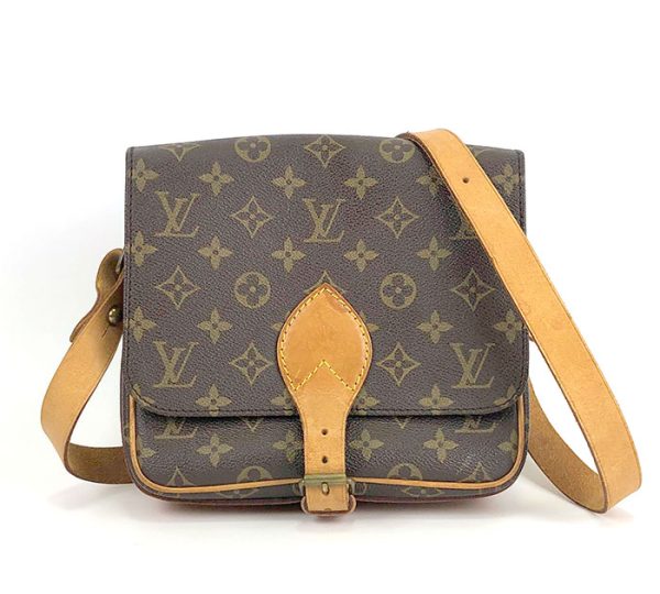 ra6107 1 Louis Vuitton Cartesiere Shoulder Bag Canvas Brown