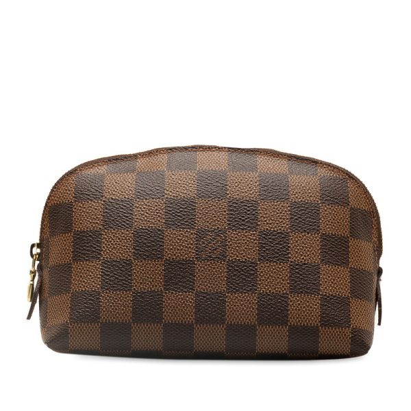 rbvhgqnm07kkxwvz 1 Louis Vuitton Damier Pochette Cosmetic PM Pouch N47516 Brown