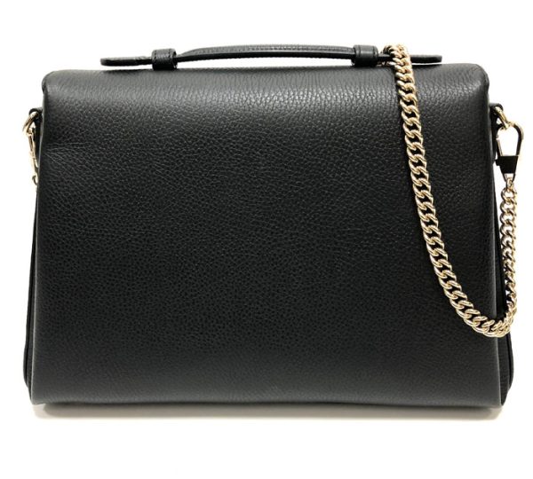 rc3840 2 Gucci Interlocking G 2way Chain Shoulder Bag Black