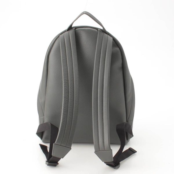 re bal ba m 00001 3 Balenciaga Everyday Logo Backpack Rucksack Bag Gray