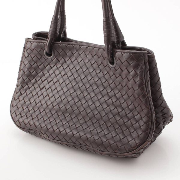 re bot ha w 00053 1 Bottega Veneta Intrecciato Satchel Leather Handbag