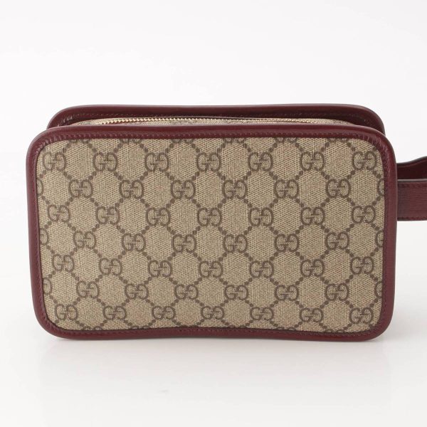 re guc cl w 00005 3 Gucci GG Interlocking Travel Case Clutch Bag Beige