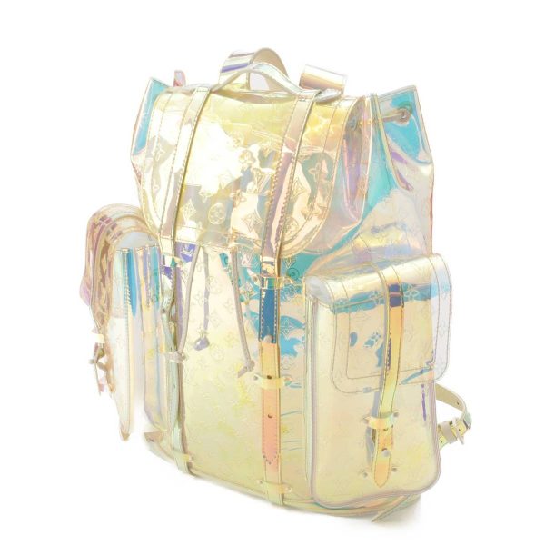 re lou ba w 00049 1 Louis Vuitton Monogram Prism Christopher GM Rucksack Backpack