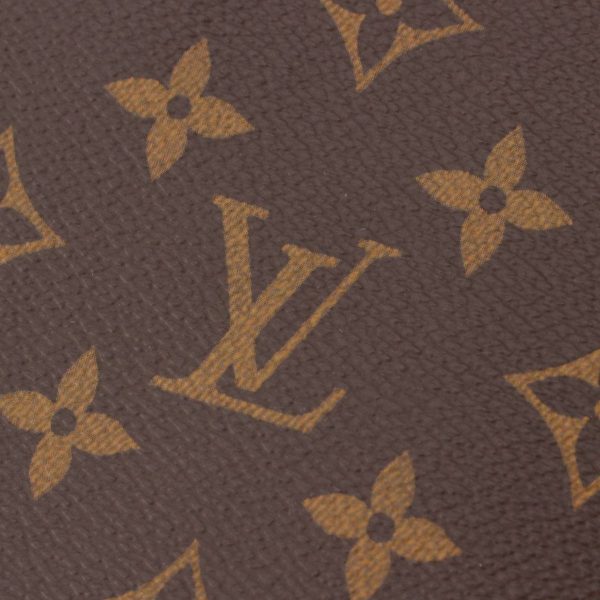 re lou cl m 00003 4 Louis Vuitton Monogram Macassar Pochette to Go Clutch Shoulder Bag M82079 Brown