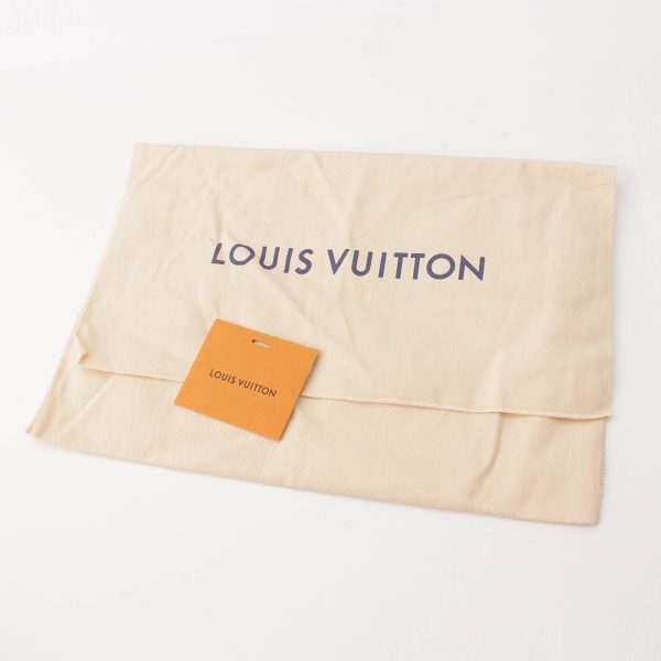 re lou cl m 00003 8 Louis Vuitton Monogram Macassar Pochette to Go Clutch Shoulder Bag M82079 Brown