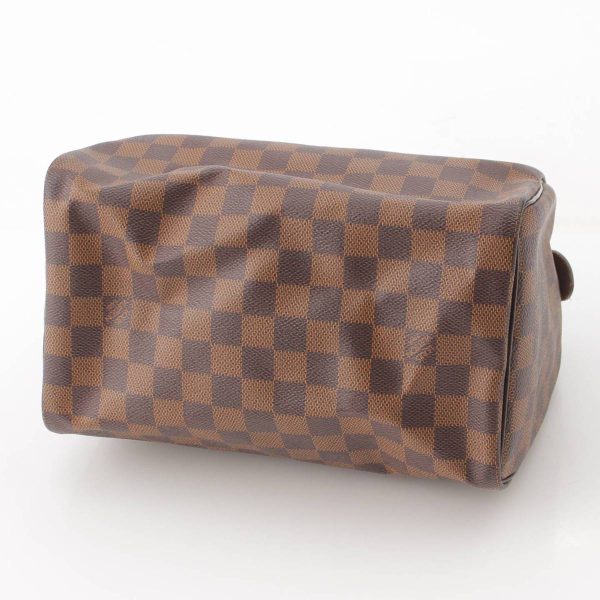 re lou ha w 00375 3 Louis Vuitton Damier Speedy 25 Handbag Boston Bag N41365 Brown