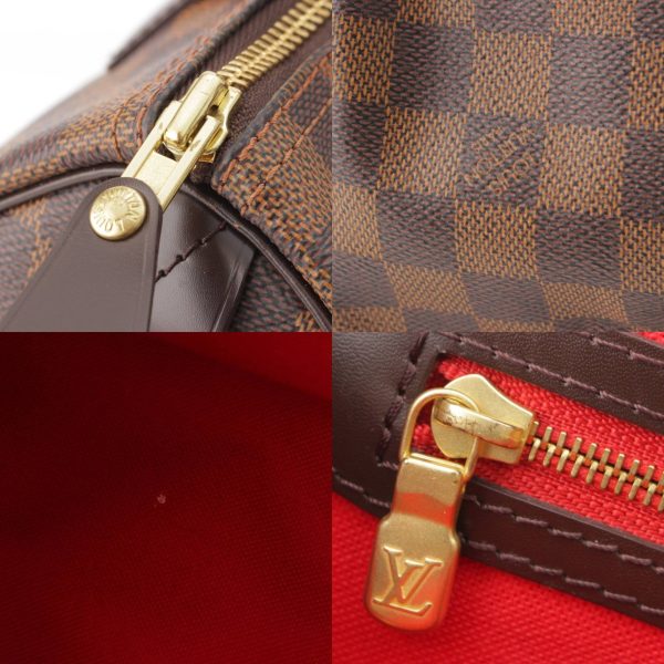 re lou ha w 00375 7 Louis Vuitton Damier Speedy 25 Handbag Boston Bag N41365 Brown