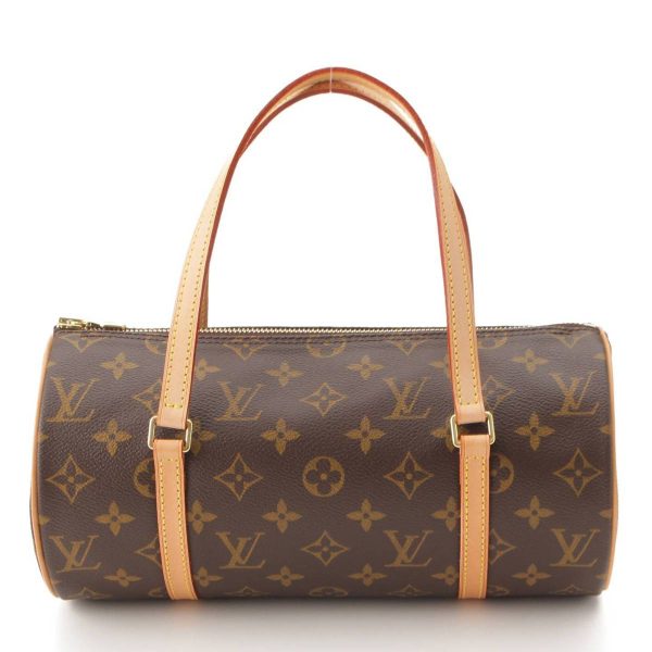 re lou ha w 00377 Louis Vuitton Monogram Papillon 26 Handbag Brown