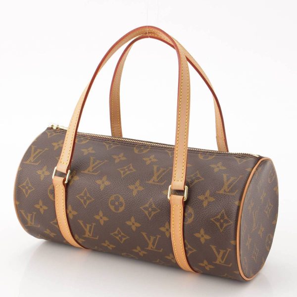 re lou ha w 00377 1 Louis Vuitton Monogram Papillon 26 Handbag Brown