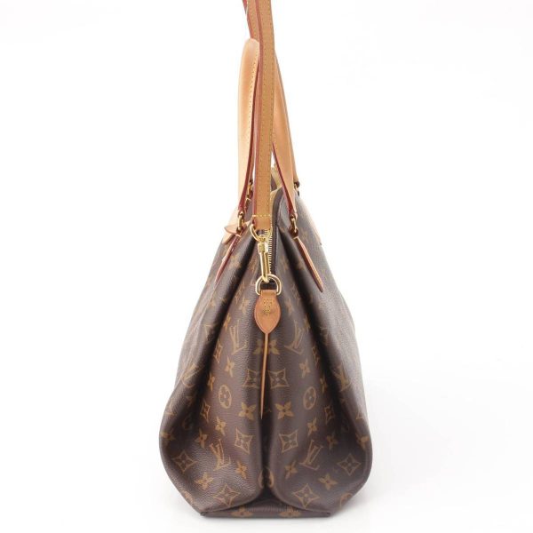 re lou ha w 00384 1 Louis Vuitton Monogram Soboree MM 2way Shoulder Bag Brown