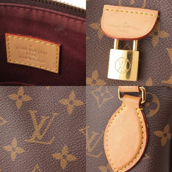 re lou ha w 00384 6 Louis Vuitton Monogram Soboree MM 2way Shoulder Bag Brown