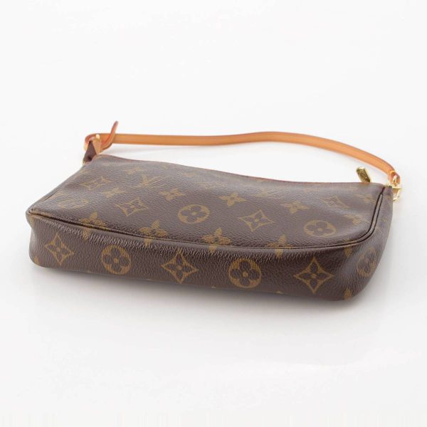 re lou ha w 00385 4 Louis Vuitton Monogram Cherry Pochette Accessoire Pouch Brown