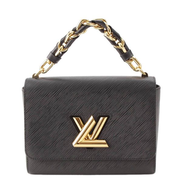 re lou ha w 00393 Louis Vuitton Epi Twist MM 2WAY Bag M21772 Black