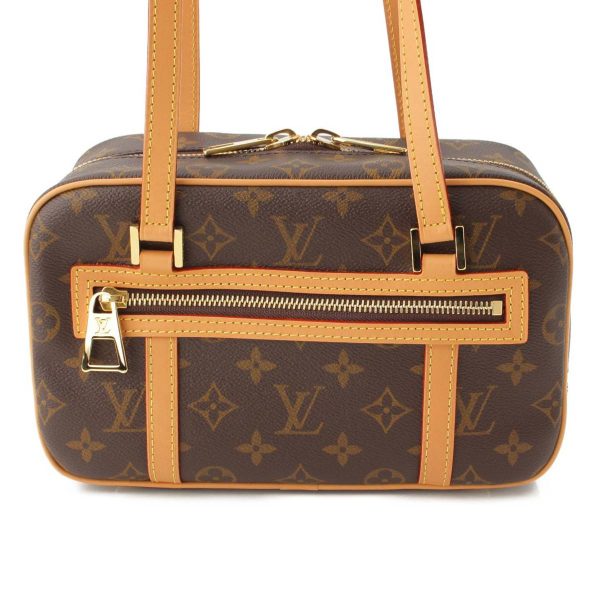 re lou sh u 00031 Louis Vuitton Monogram Cite Shoulder Bag Brown