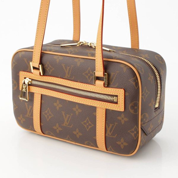 re lou sh u 00031 1 Louis Vuitton Monogram Cite Shoulder Bag Brown