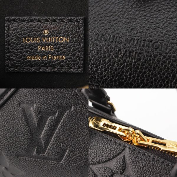 re lou sh w 00345 6 Louis Vuitton Empreinte Speedy Bandouliere 20 M58953 Noir Black