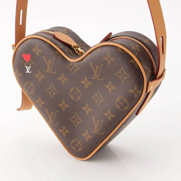 re lou sh w 00349 1 Louis Vuitton Game On Sac Cool Heart Bag M57456 Brown