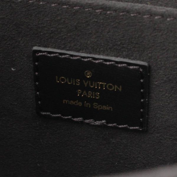 re lou sh w 00350 5 Louis Vuitton SINCE 1854 Dauphine MM Chain Shoulder Bag Black