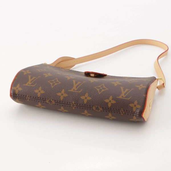 re lou sh w 00363 4 Louis Vuitton Monogram Pochette Tillet Accessory Pouch Brown