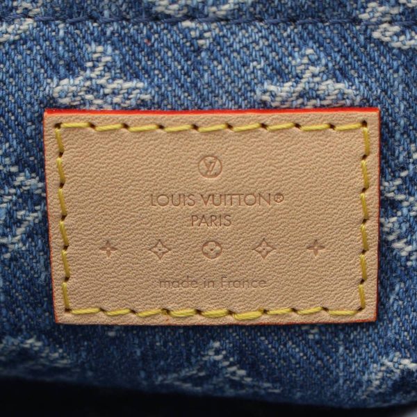 re lou sh w 00365 6 Louis Vuitton Denim Sunset Shoulder Bag M46829 Blue