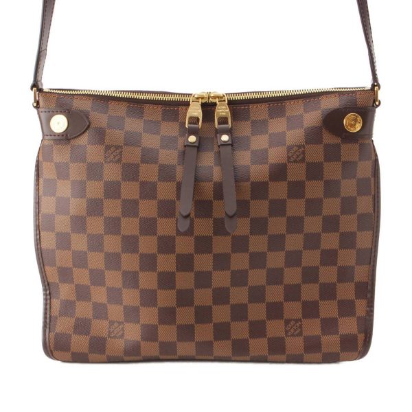 re lou sh w 00368 Louis Vuitton Damier Duomo Shoulder Bag N41425 Brown