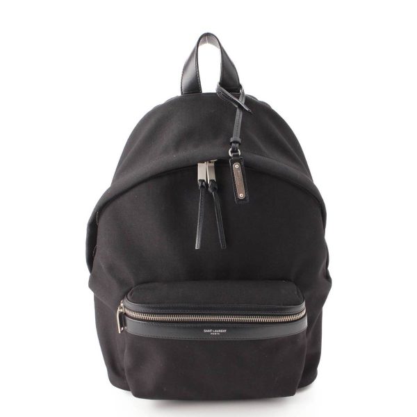 re sat ba w 00004 SAINT LAURENT MINI CITY Mini City Backpack Rucksack Black