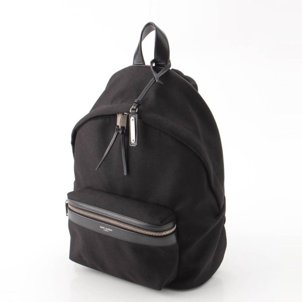 re sat ba w 00004 1 SAINT LAURENT MINI CITY Mini City Backpack Rucksack Black