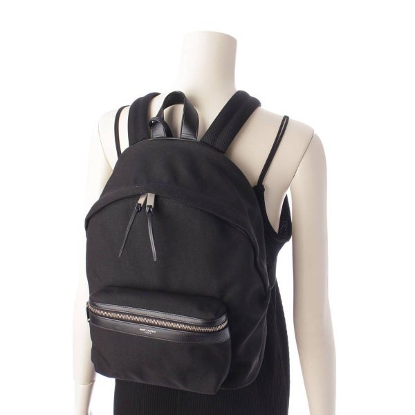 re sat ba w 00004 9 SAINT LAURENT MINI CITY Mini City Backpack Rucksack Black