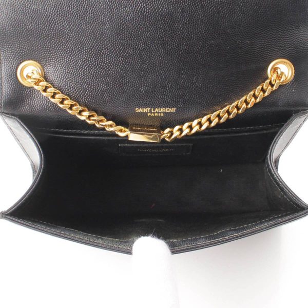 re sat sh w 00120 5 SAINT LAURENT Kate Small Leather Chain Shoulder Bag Black