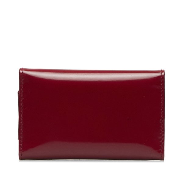 rf8qauquoh3mcspp 3 Prada Key Case M25 Red Patent Leather