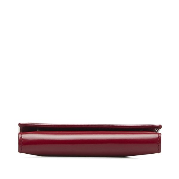 rf8qauquoh3mcspp 4 Prada Key Case M25 Red Patent Leather