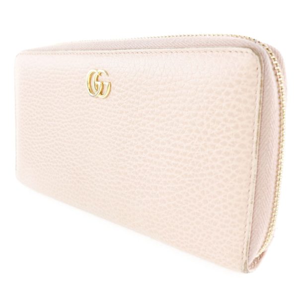 s122523109 3 GUCCI Petit Marmont long wallet GG Leather Light pink