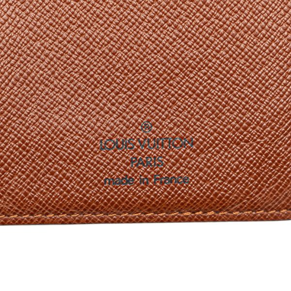 s5aqdwmbbxzmeotm 6 Louis Vuitton Monogram Porte Cult Bifold Wallet M60825 Brown