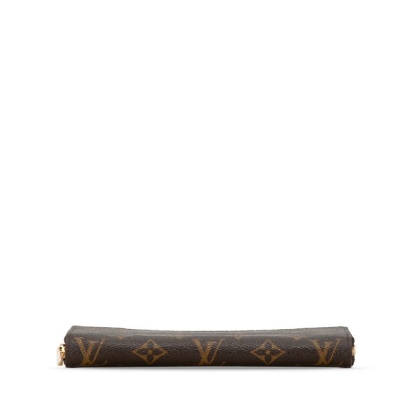 s6m9bij2xvqzo5s3 4 Louis Vuitton Monogram Zippy Long Wallet M41895 Brown