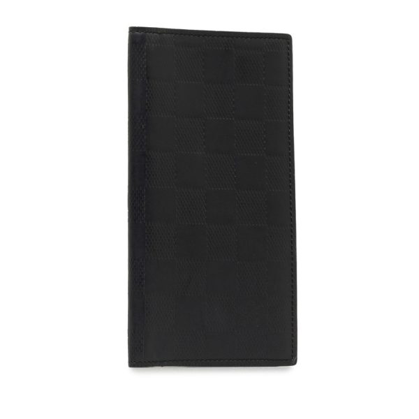 s9w4p4lgoth14g3h 2 Louis Vuitton Damier Infini Agenda Posh Notebook Cover Black Leather