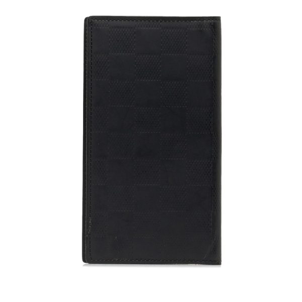 s9w4p4lgoth14g3h 3 Louis Vuitton Damier Infini Agenda Posh Notebook Cover Black Leather