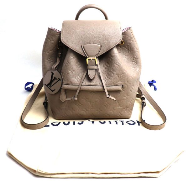 sb24 0112 49 118 LOUIS VUITTON Monsouris PM Rucksack Backpack Empreinte Tourtrail