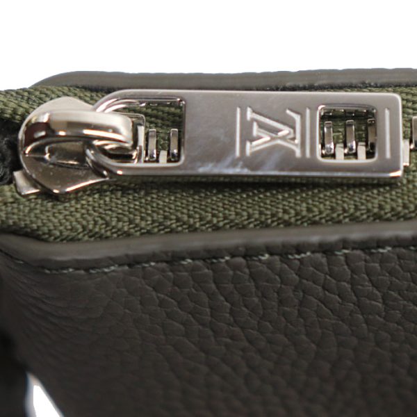 sb24 0216 40 220 LOUIS VUITTON Takeoff Pouch Clutch Bag Aerogram Khaki