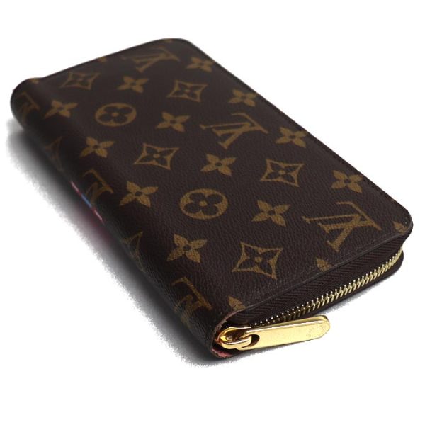 sb24 0510 20 512 LOUIS VUITTON Zippy Vivienne Long Wallet Monogram M69753 Brown